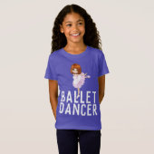 BALLETDANSERES T-SHIRTS VOOR MEISJES (Voorkant volledig)