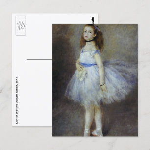 Balletdanseres van Pierre Renoir, Vintage Fine Art Briefkaart