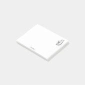 Balletdanseres Voeten op Punt #1 Post-it® Notes (Schuin)