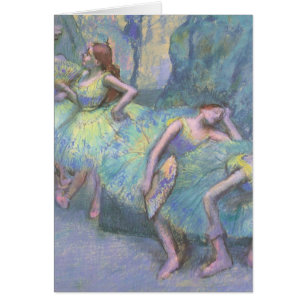 Balletdanseressen in de Coulissen door Edgar Degas