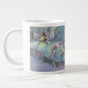 Balletdanseressen in de Coulissen door Edgar Degas Grote Koffiekop