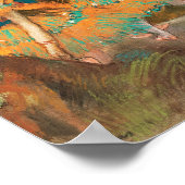 Balletdanseressen, Kunst van Degas Poster (Hoek)