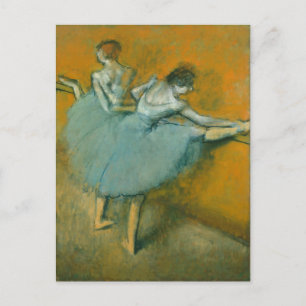 Balletdansers aan de bar Edgar Degas Briefkaart