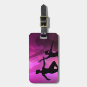 Balletdansers Bagagelabel (Voorkant verticaal)