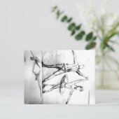 Balletdansers Briefkaart (Staand voorkant)