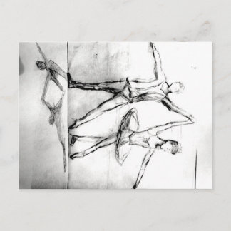 Balletdansers Briefkaart
