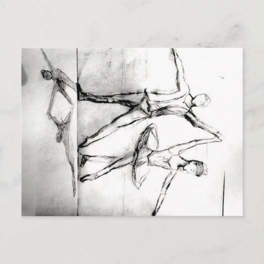 Balletdansers Briefkaart (Voorkant)