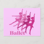 Balletdansers Briefkaart (Voorkant)