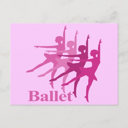 Balletdansers Briefkaart (Voorkant)