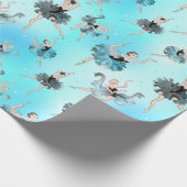 Balletdansers Cadeaupapier (Hoek)