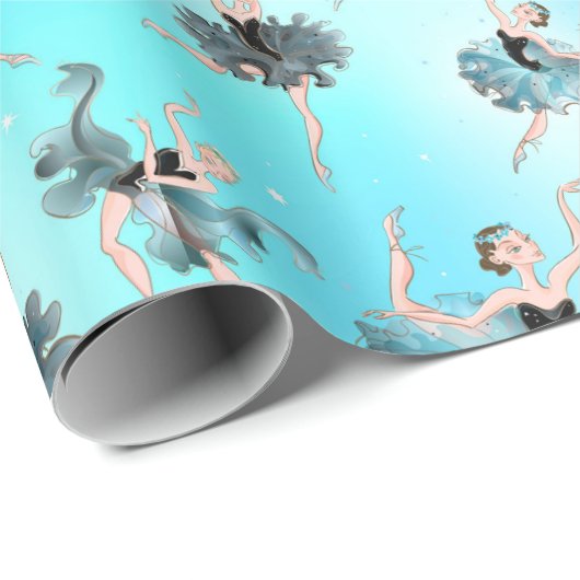 Balletdansers Cadeaupapier (Rol Hoek)