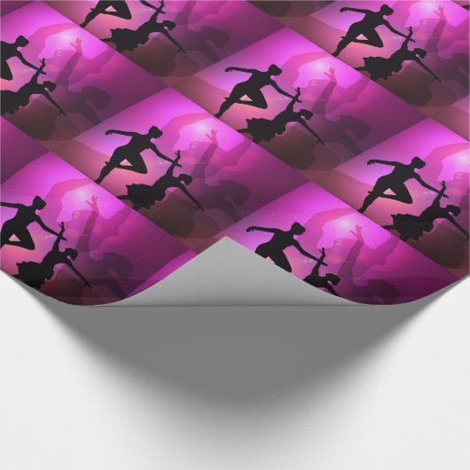 Balletdansers Cadeaupapier (Hoek)