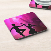 Balletdansers Drankjes Onderzetter (Linkerzijde)