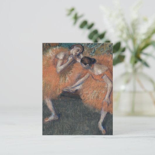 Balletdansers Edgar Degas Briefkaart (Staand voorkant)