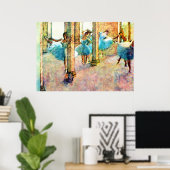 Balletdansers ~ Edgar Degas Poster (Thuiskantoor)