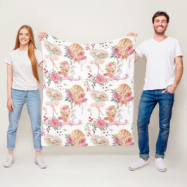 Balletdansers Fleece Deken