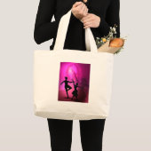 Balletdansers Grote Tote Bag (Voorkant (product))