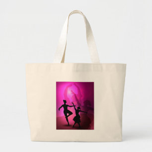 Balletdansers Grote Tote Bag