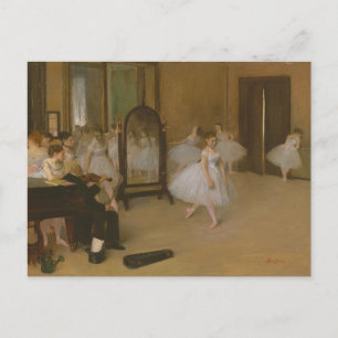 Balletdansers in dansles Edgar Degas Briefkaart