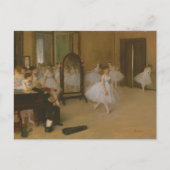 Balletdansers in dansles Edgar Degas Briefkaart (Voorkant)