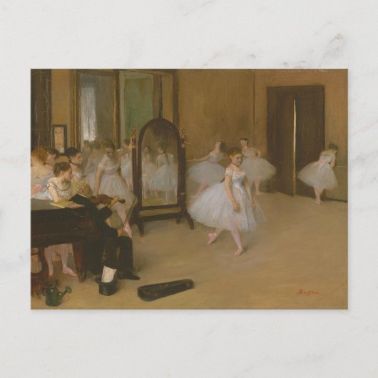 Balletdansers in dansles Edgar Degas Briefkaart (Voorkant)
