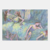 Balletdansers in de Wings van Edgar Degas Inpakpapier Vel (Voorkant 3)