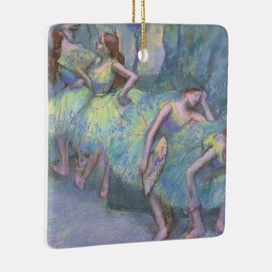 Balletdansers in de Wings van Edgar Degas Keramisch Ornament (Rechts)