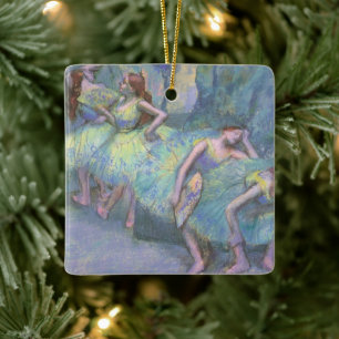 Balletdansers in de Wings van Edgar Degas Keramisch Ornament