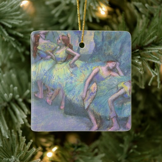 Balletdansers in de Wings van Edgar Degas Keramisch Ornament (Boom)