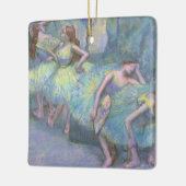 Balletdansers in de Wings van Edgar Degas Keramisch Ornament (Links)