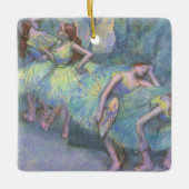 Balletdansers in de Wings van Edgar Degas Keramisch Ornament (Voorkant)