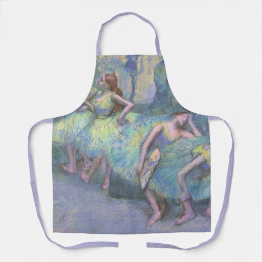 Balletdansers in de Wings van Edgar Degas Schort (Voorkant)