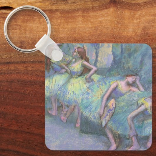 Balletdansers in de Wings van Edgar Degas Sleutelhanger (Voorkant)