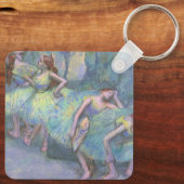 Balletdansers in de Wings van Edgar Degas Sleutelhanger (Achterkant)