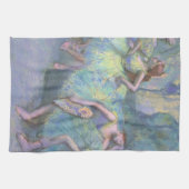 Balletdansers in de Wings van Edgar Degas Theedoek (Horizontaal)