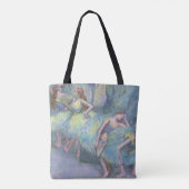 Balletdansers in de Wings van Edgar Degas Tote Bag (Achterkant)