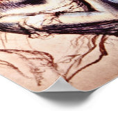 Balletdansers in Half figuur door Edgar Degas Poster (Hoek)