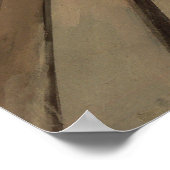 Balletdansers in vlinderkostuums, Edgar Degas Poster (Hoek)