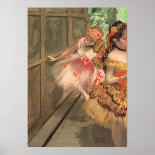Balletdansers in vlinderkostuums, Edgar Degas Poster