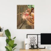 Balletdansers in vlinderkostuums, Edgar Degas Poster (Thuiskantoor)