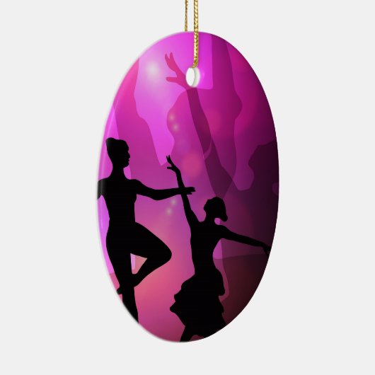 Balletdansers Keramisch Ornament (Rechts)