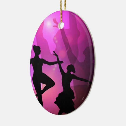 Balletdansers Keramisch Ornament (Links)