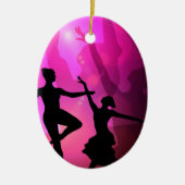 Balletdansers Keramisch Ornament (Voorkant)