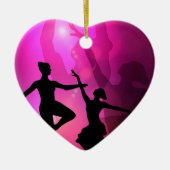 Balletdansers Keramisch Ornament (Voorkant)