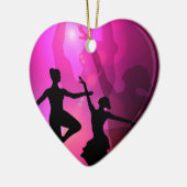 Balletdansers Keramisch Ornament (Links)