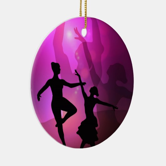 Balletdansers Keramisch Ornament (Rechts)