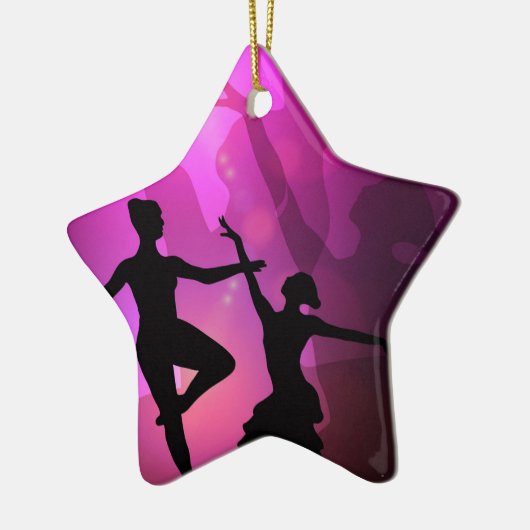 Balletdansers Keramisch Ornament (Links)