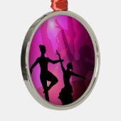 Balletdansers Metalen Ornament (Rechts)