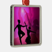 Balletdansers Metalen Ornament (Rechts)