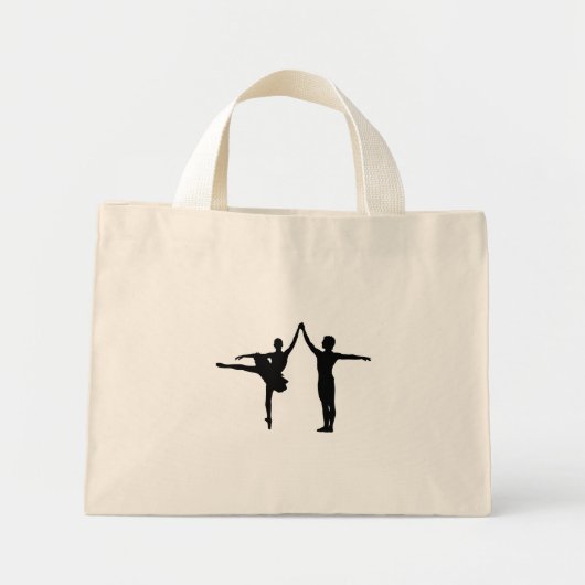 Balletdansers Mini Tote Bag (Voorkant)
